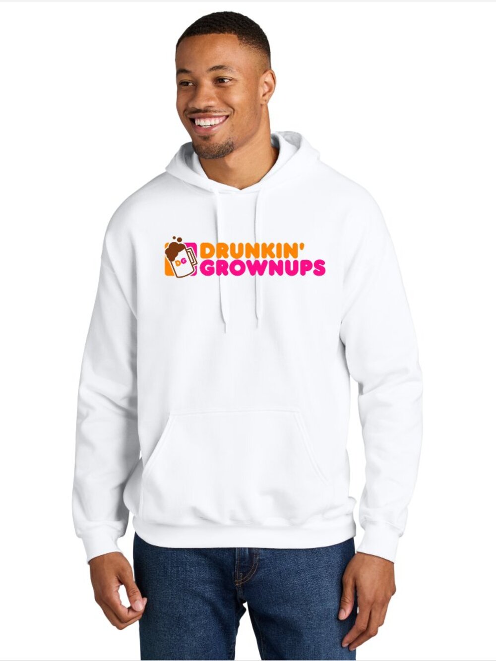 Drunkin' Grownups Unisex Hooded Sweatshirt